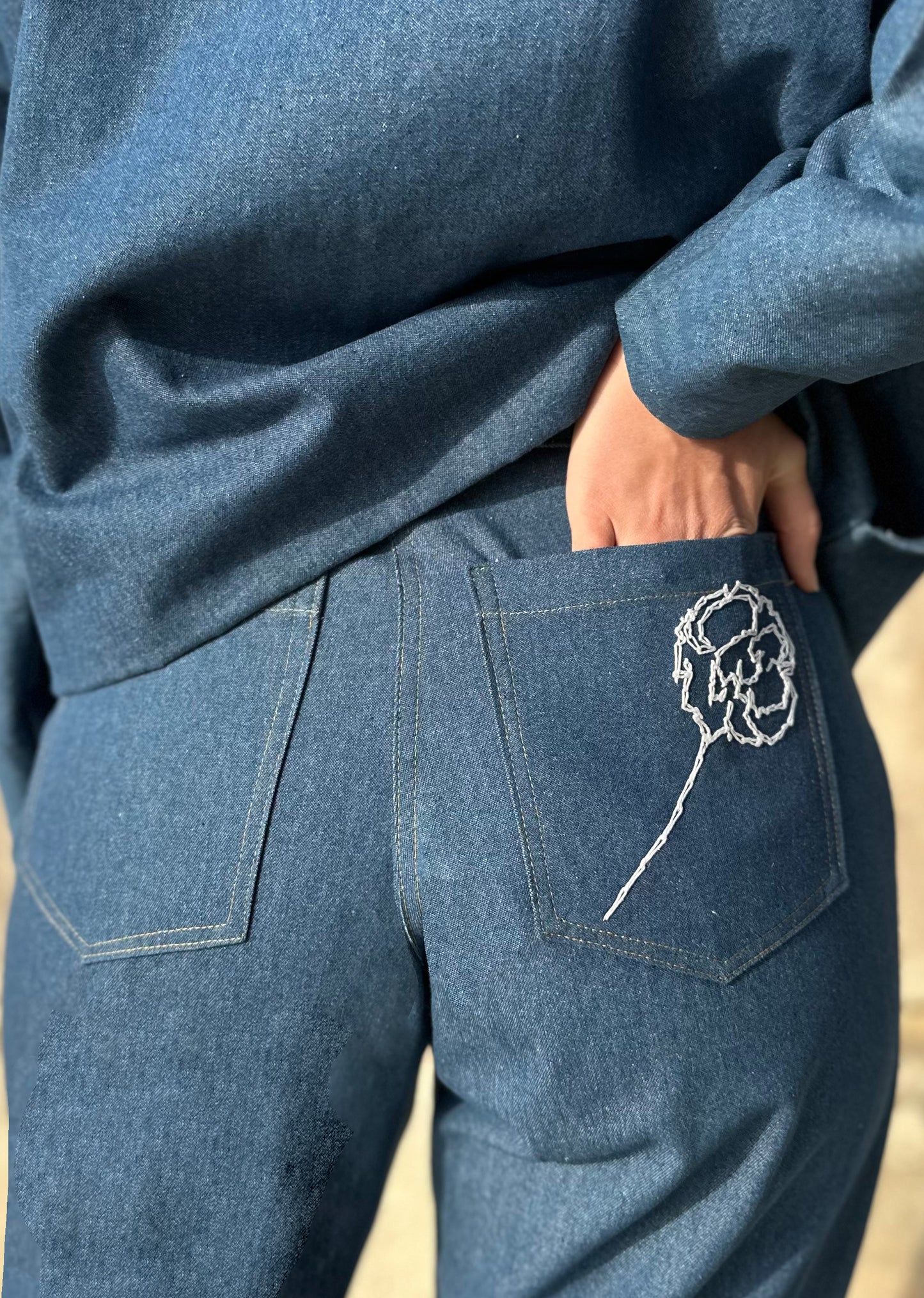 PANTALÓN CLAVEL DENIM
