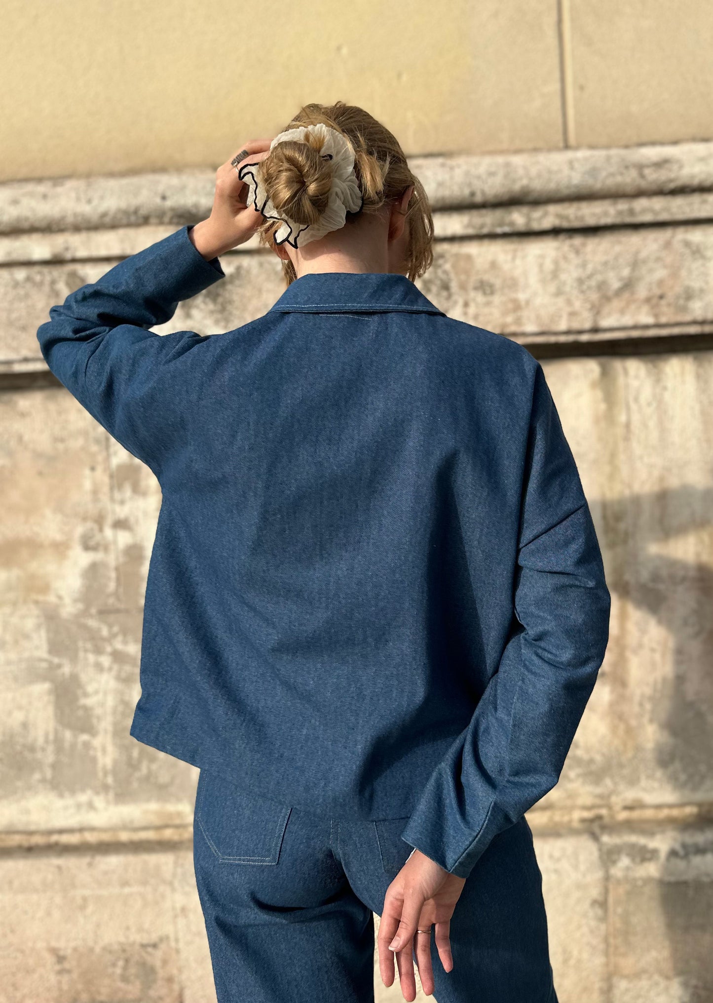 CHAQUETA CLAVEL DENIM