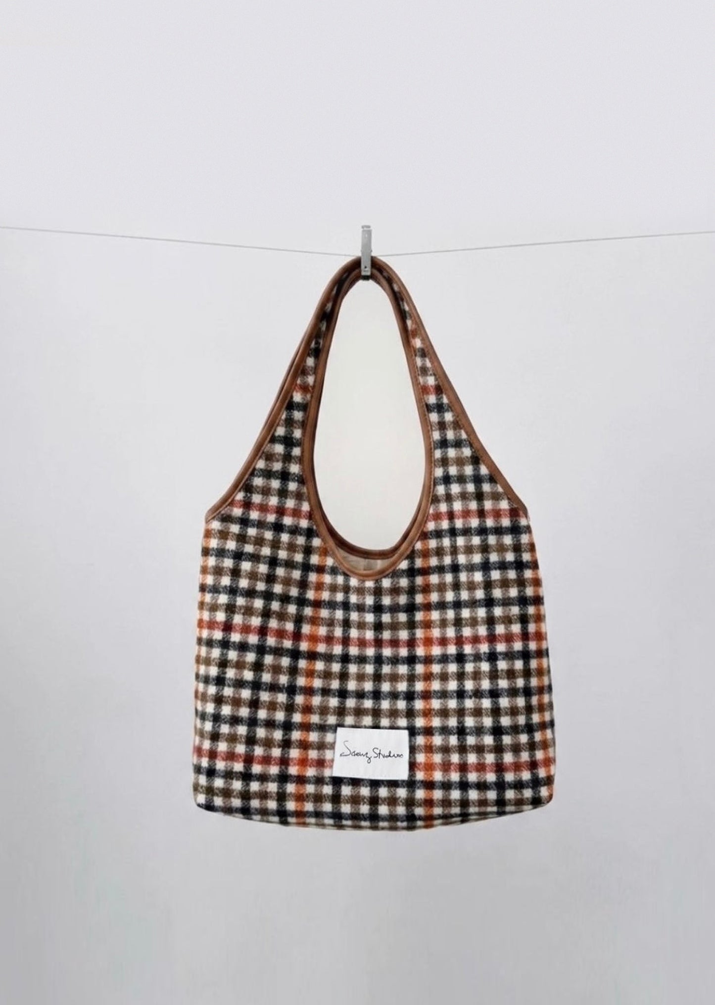 TOTE BAG MICA CUADROS