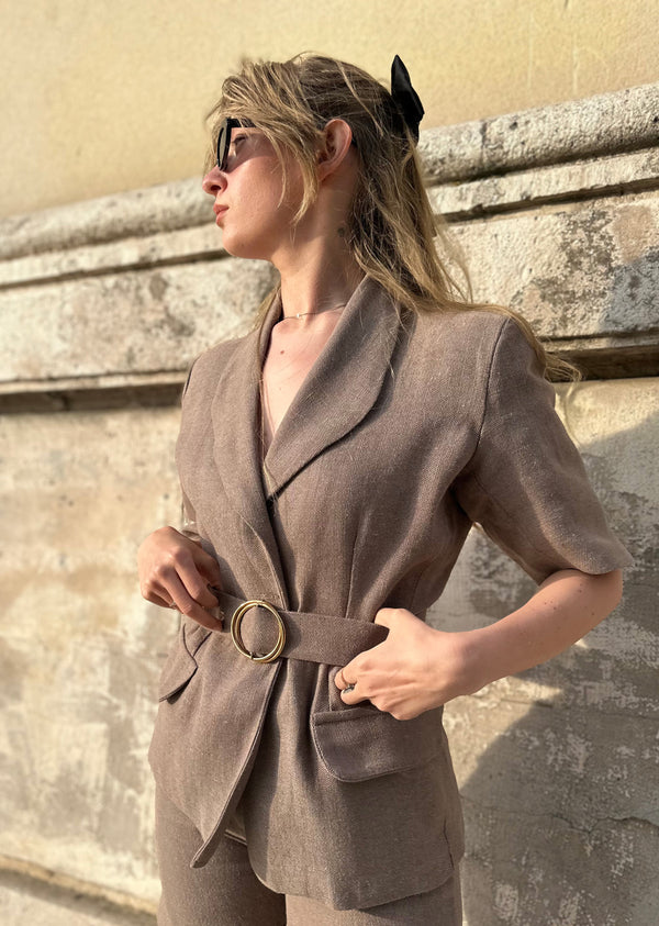 AMERICAN MOCHA LINEN