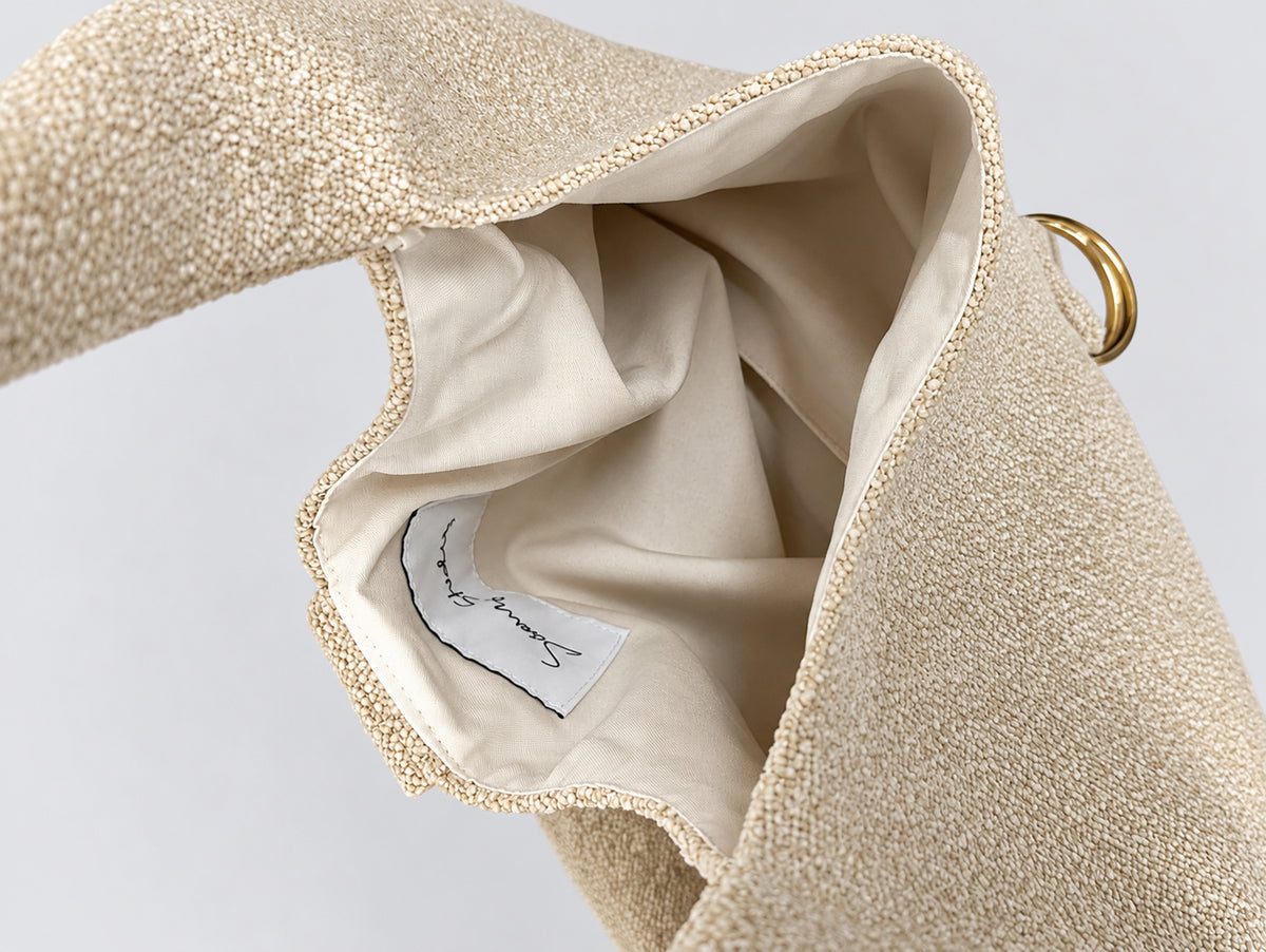 Hobo Grande Hebilla Beige