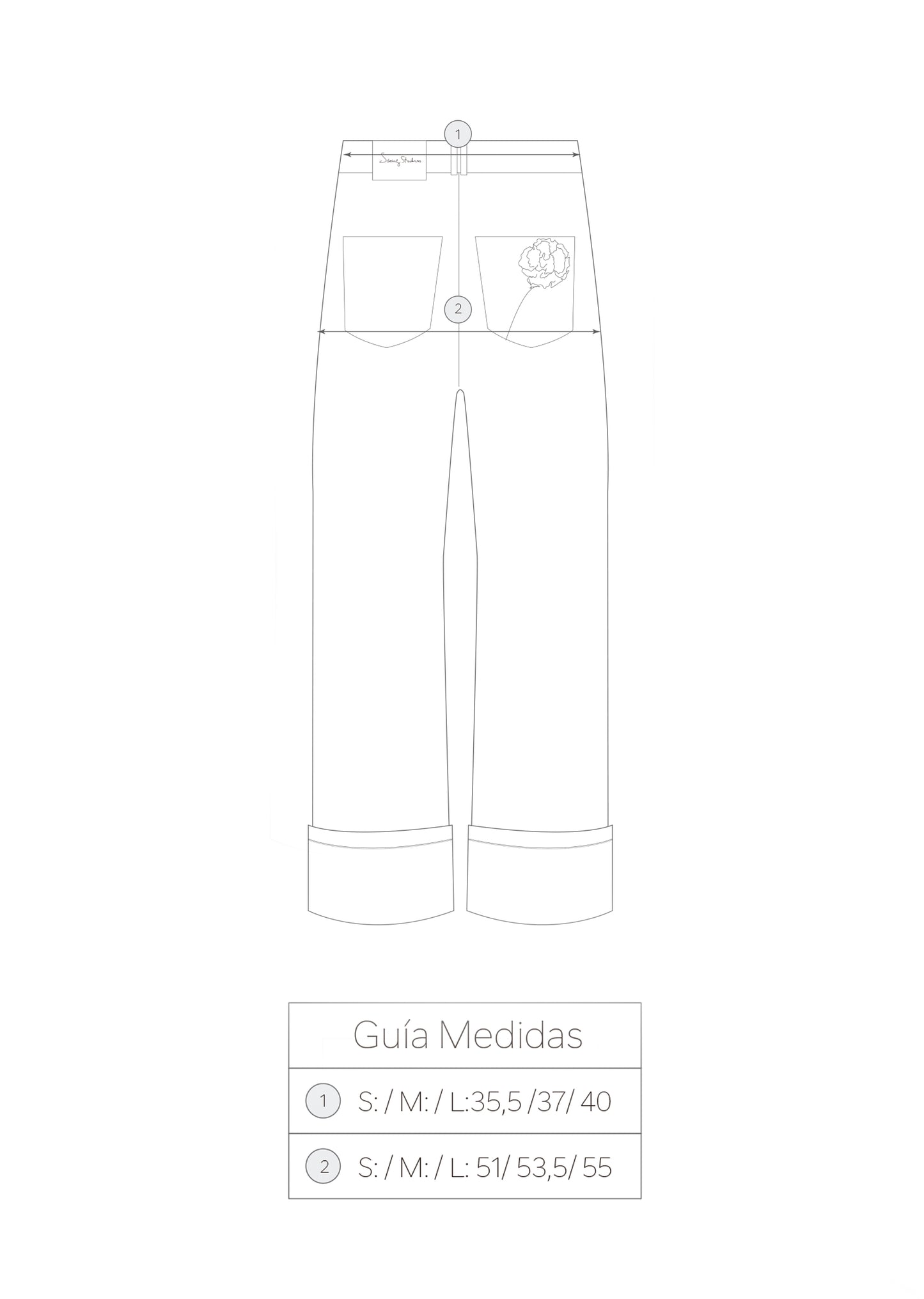 PANTALÓN CLAVEL DENIM